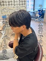 コワファーストナガサキシャンプーボーイ(COIFF1RST NAGASAKI SHAMPOO BOY)&nbsp;王道センターパート！