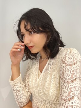 ラボヌールヘアー 宇都宮店(La Bonheur hair) 春おすすめ/イヤリングカラー/ニュアンスロブ/2wayバング