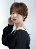 前髪あり大人ショートボブ20代30代40代【AIN.表参道】川原大地