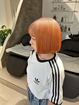 イオール 北千住(ior) ピンクベージュ×オレンジ×ルーツカラー【ior北千住】