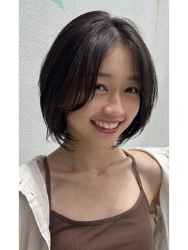 ミコ(mico) 顔まわりレイヤー大人ボブ/藤沢/20代/30代/40代/50代