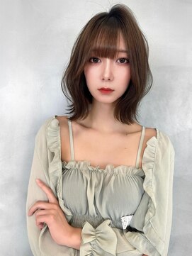 ロンド ジュルード 名古屋(Lond jeloud) フワッとウェーブボブ