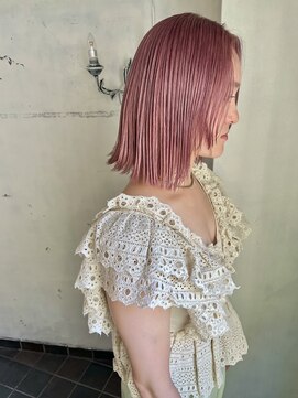 アンリ(Henri) 【かしむら】ブリーチ/ブリーチカラー/ケアブリーチ/暖色カラー