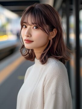 アルトリスト(Altruist Aging×HAIR&SPA) ☆イメチェンピンクベージュアンブレラカラー前髪クールショート