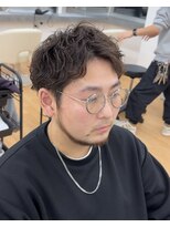 ビカム 名駅(become)&nbsp;メンズスパイキーショートビジネス短髪アップバングツーブロック