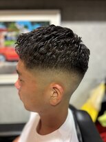 グロウヘアワークス(grow hair works)&nbsp;高校生×アイロンパーマ