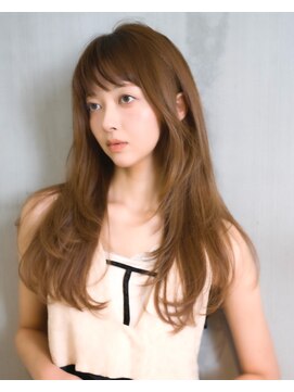 ロンプ(romp) ワンカールで綺麗な大人ロングレイヤーカット/恵比寿romp藤巻