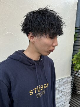 カーム(calm) ダークアッシュ/ニュアンスパーマ/韓国マッシュ/スペインカール