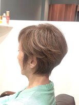 ヘアー グリーン(hair green) 40代50代60代/大人ショート/ショートボブ/ハイトーン白髪染め