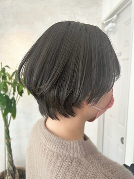 プリンプ トータルビューティ(PRIMP.total beauty) くびれショート×赤み無しグレージュ