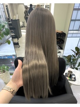 アルドーレ(Ardore) ☆ブリーチ1回からできるオリーブベージュカラー