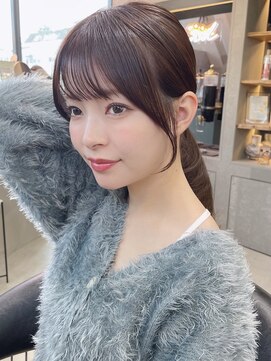 ロンド メリー 大宮(Lond merry) メルティカラーフェミニンロング似合わせカット韓国ブリーチなし