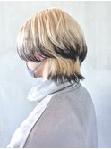 ウルフカット美髪くびれミディ顔周りレイヤー_ba544871