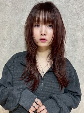 リアイス(Re:ICE) ハイレイヤーロングウルフハッシュカット