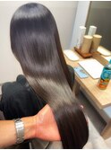 ◯美髪縮毛矯正　髪質改善　ロングヘア　ストレート　アレンジ