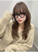 艶ベージュ&大人レイヤー