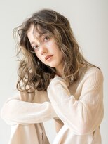 ベンジー 中目黒店(benji)&nbsp;ウェーブなセミロングヘア