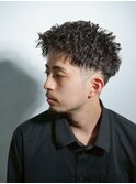 ツーブロアップバング