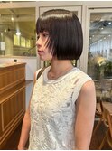 顔まわりレイヤーボブ