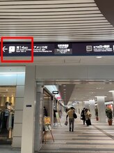 クリスタ長堀【南14番出口】が目印！