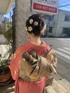 スタジオ エーダッシュ(STUDIO A’) 振袖着付け＋ヘアセット＋メイク