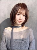 今1番人気のレイヤーボブ