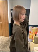 千葉駅/着物ヘア/大人ガーリー/ダークアッシュ/似合わせカット