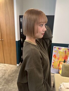 ヘアーブレイス(hair brace) 千葉駅/着物ヘア/大人ガーリー/ダークアッシュ/似合わせカット