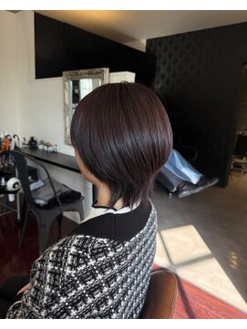 ローレン(LOREM) 深みダークパープル1.29似合わせカット