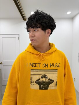 スヴニール(souvenir) メンズパーマ　シャドウパーマ　スパイラルパーマ