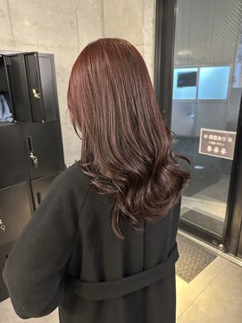 カフカヘア 吉祥寺店(kafka hair) レッドブラウンカラー