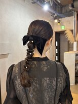 メロウ 神戸三宮(mellow) 編みおろしヘアセット