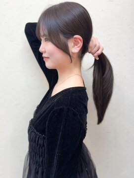 セルカ 新宿(CERCA) 小川/新宿で1番前髪、顔まわりカットが可愛い美容室