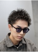 渋谷アクティブショートルーズショートパーマツイストパーマ緩め
