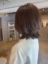 ユリーカ(eureca)&nbsp;パープルブラウン×ミディアムレイヤー