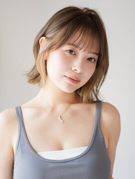 キャプチャー 海老名(capture) レイヤーボブ/20代30代40代/イヤリングカラー