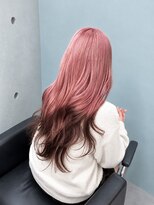 グラッジ 池袋(GLADGE) ピンク×ブラウングラデーション