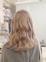 アルボ バイ ミラ 心斎橋(ARVO by MILA)&nbsp;心斎橋/ダブルカラー/ブリーチ/ベージュ