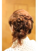 アフロディーテ(hair make aphrodite)&nbsp;編み込みダウンスタイル