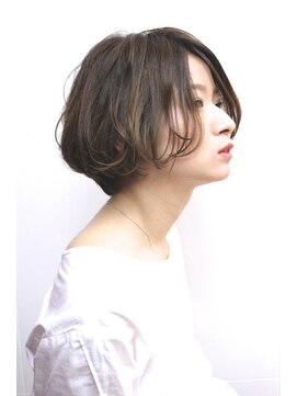 レンジシ オモテサンドウ(RENJISHI omotesando) 毛先パーマシアーカラー【高田　百唯】