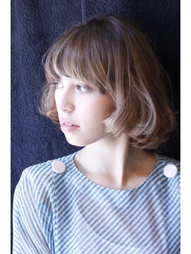 ブーケ(BOUQUET) 「BOUQUET」前髪厚めのクリアアッシュの外国人風