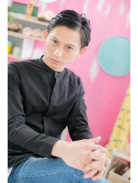 ミック 日暮里店(miq) オールバックで攻める!勝負髪ショートa