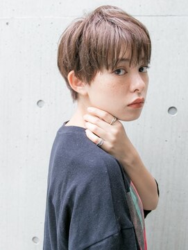 ルティア(Lutia) シースルーバング マッシュショート ジェンダーレス