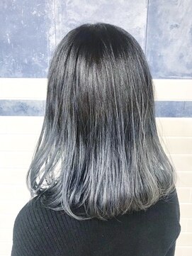 ルミネート 大塚店(Ruminate) ブルーシルバーグラデーション【大塚/池袋/新大塚】