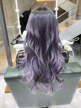 デイズ(days) 10代20代30代ネイビカラーブルーバイオレット3Dカラー☆ブリーチ