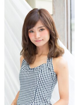 ヘアーズ ロッソ テラス(hair's ROSSO TERRACE) 【鶴見】大人かわいいくせ毛風カールふわミディ☆[30代40代50代]