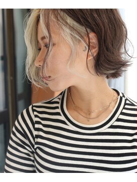 コンパス(COMPASS) 【フェイスフレーミングカラー】アッシュグレージュ