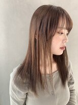 アンドレ ヘア デザイン(Andre Hair Design) ストレートstyle× smoky beige