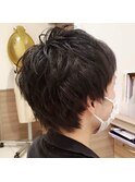 メンズカットパーマ