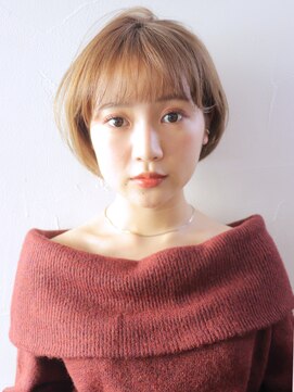 アイティーバイアルバム 八王子店(IT by ALBUM) ラフショートボブ_Aラインボブマロンベージュ_8280